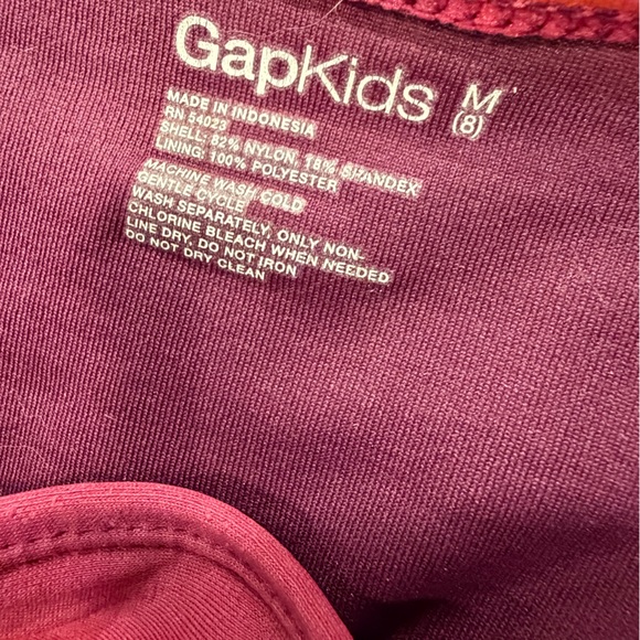 GAP Kids Plum Pink Floral Swim Top and Briefs - Picture 7 of 7